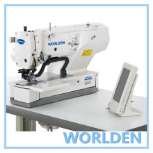 WD-1790 haute vitesse ordinateur contrôlé droit bouton Holing Machine à coudre